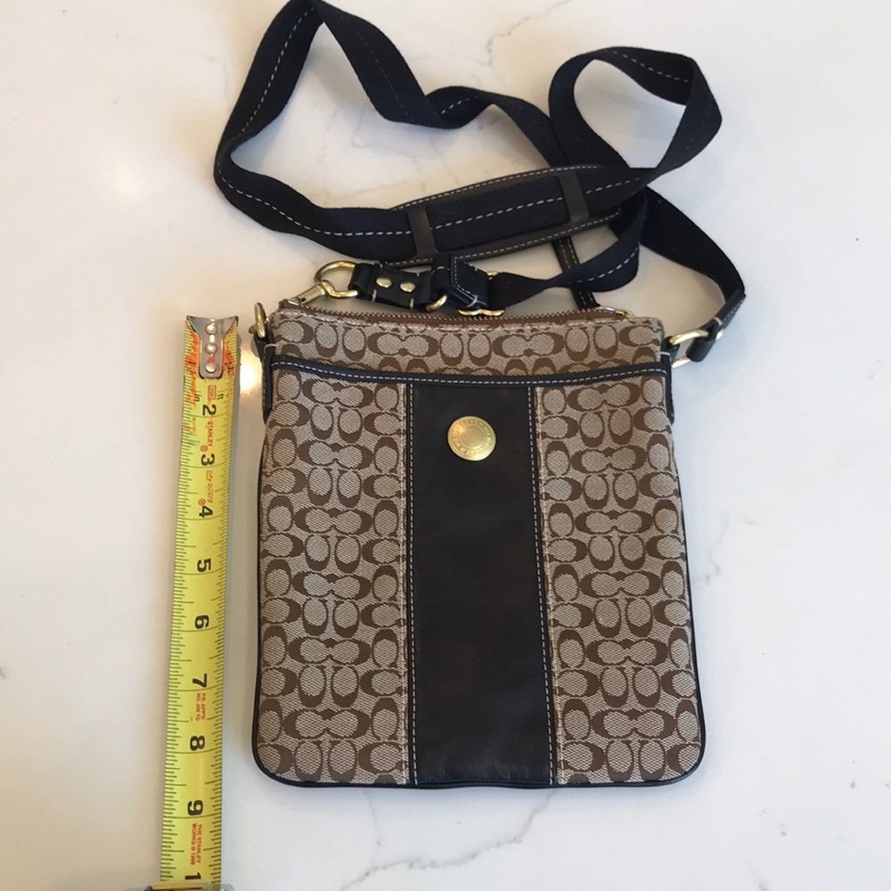 COACH Like New Brown Crossbody Bag